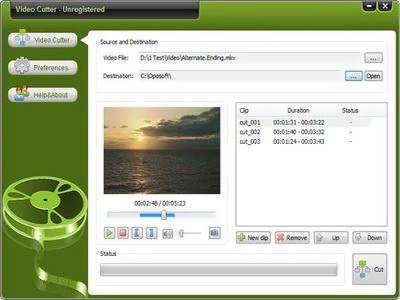 Oposoft Video Cutter 7.0