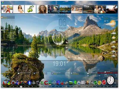 Themes Desktop to Windows 7Server