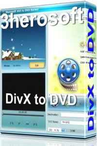 3herosoft DivX to DVD Burner 3.7.6 Build 0222